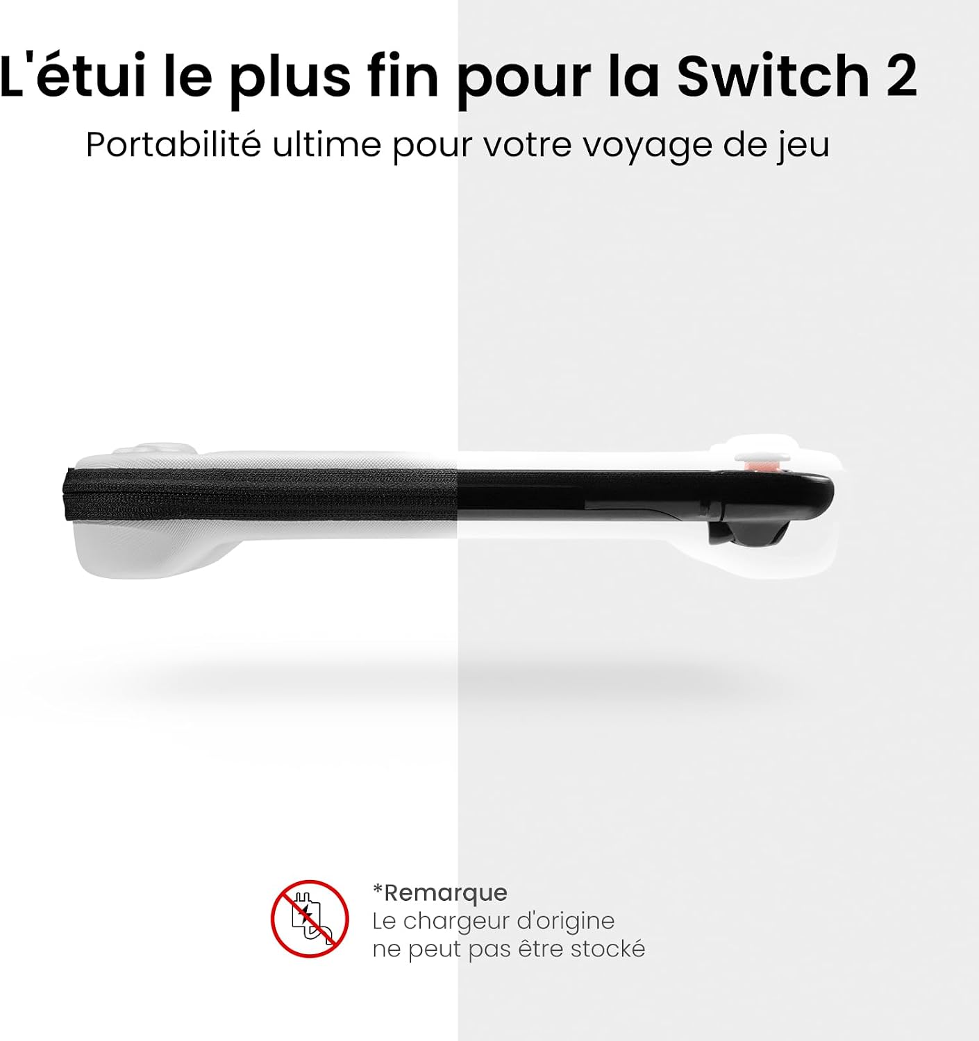 Detalle de tomtoc Étui Switch 2 12 jeux