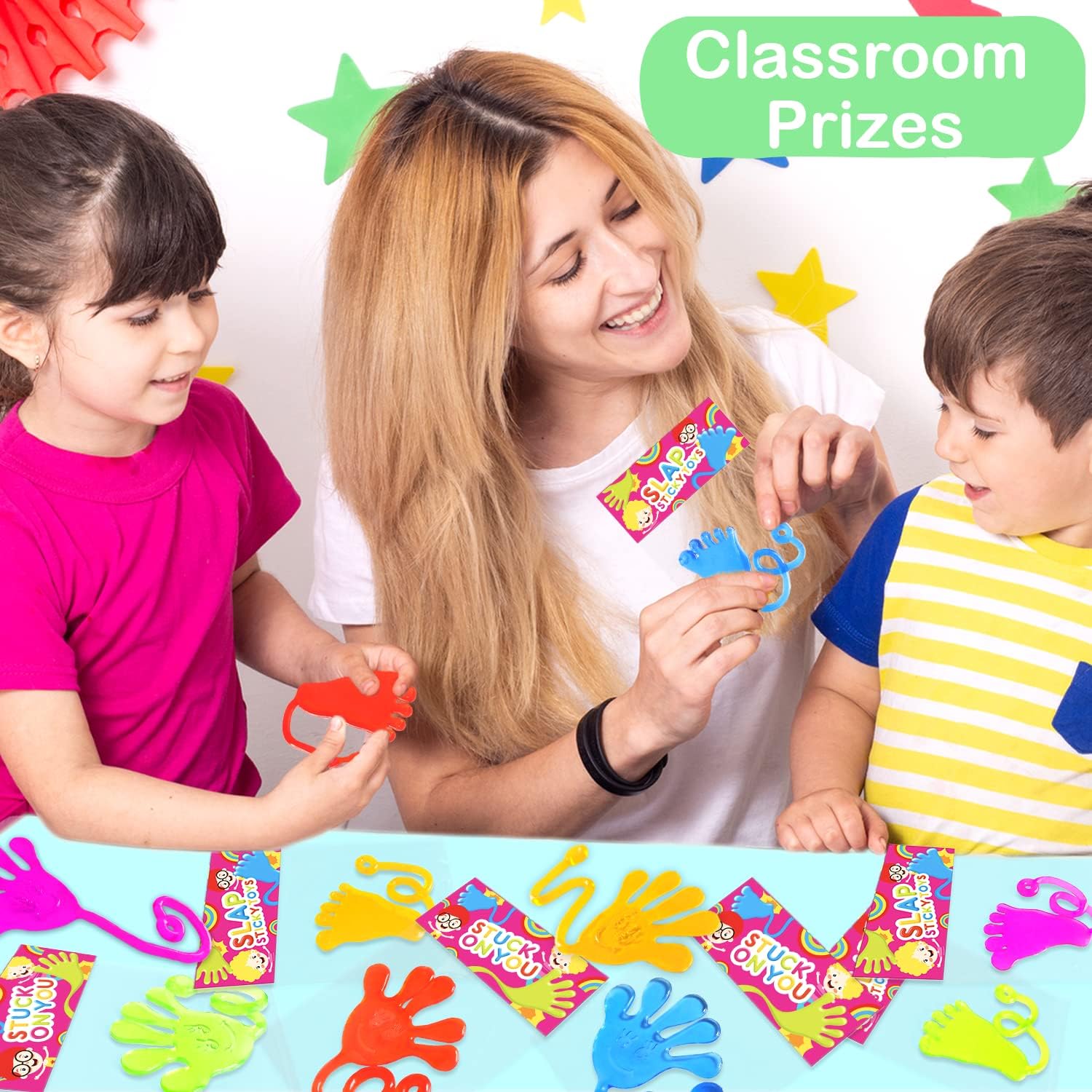Thumbnail 5 de Sticky Hands & Feet Party Favors 30 Pack