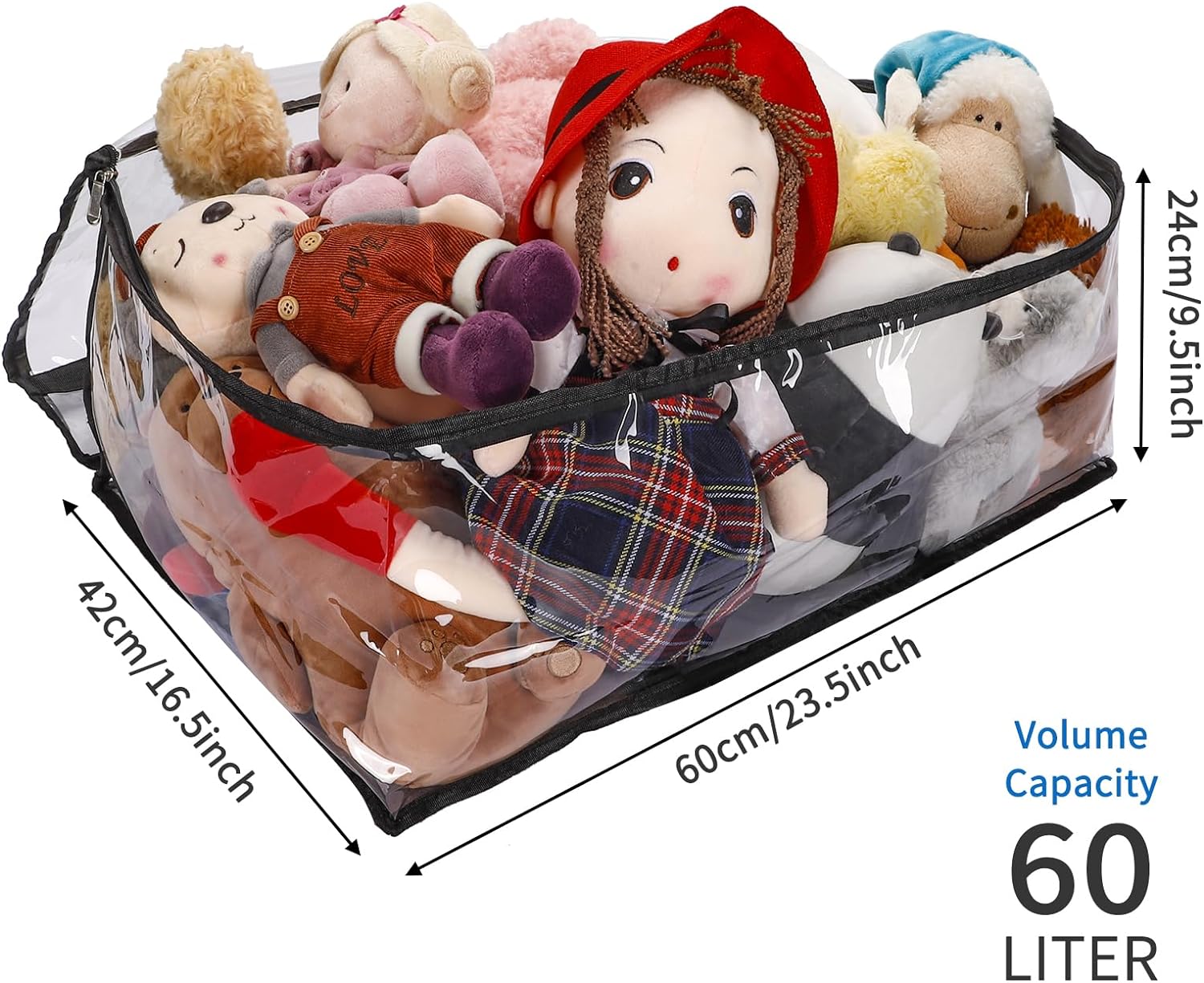 Thumbnail 6 de SGHUO 60L Blanket Storage Bag with Zipper