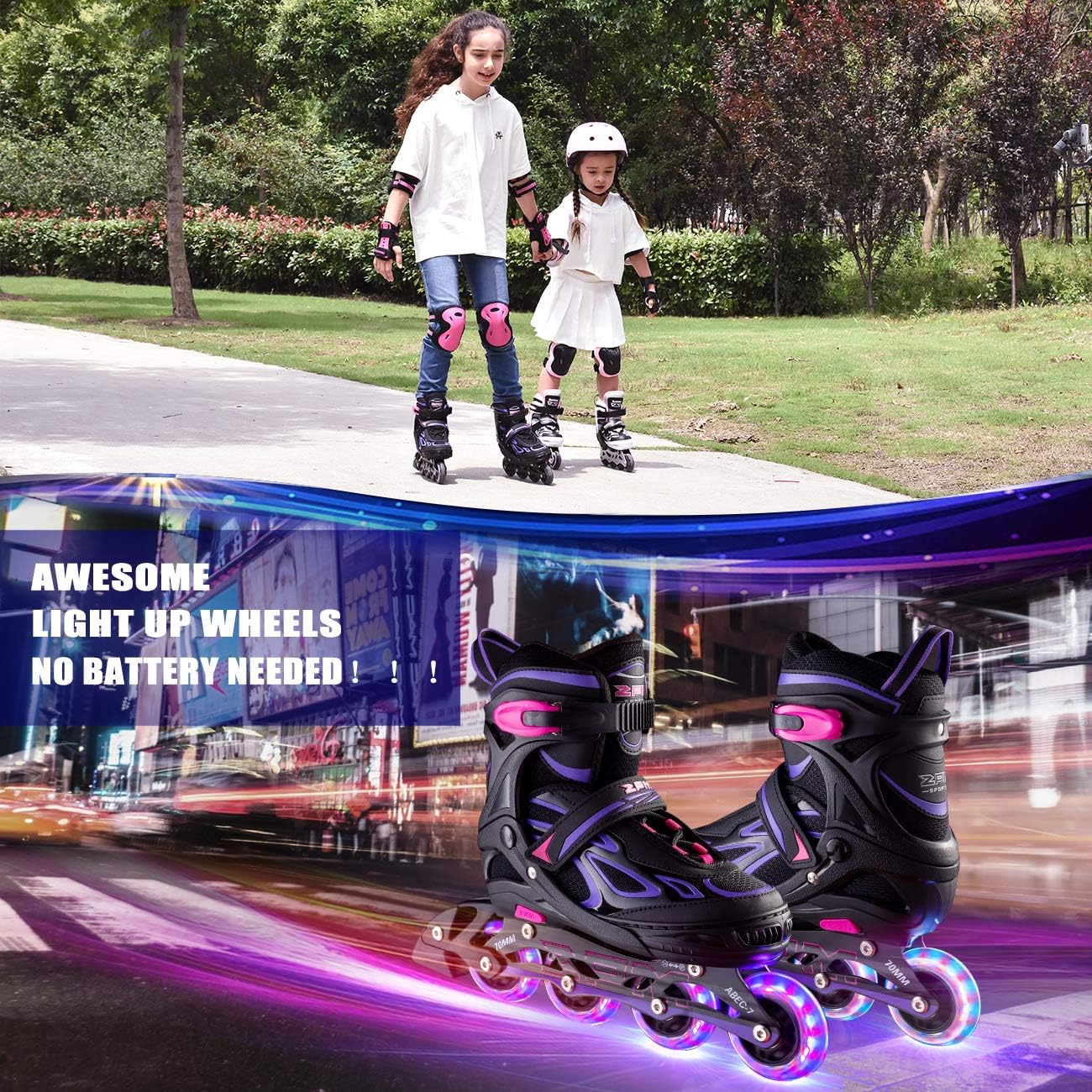 Thumbnail 6 de 2PM SPORTS Inline Skates with Reinforced Aluminum Frame