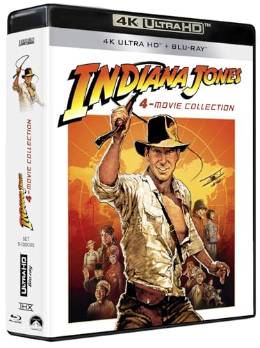 Detalle de Indiana Jones 1-4 (4K UHD + Blu-ray) Pack con Extras – Divisa Films