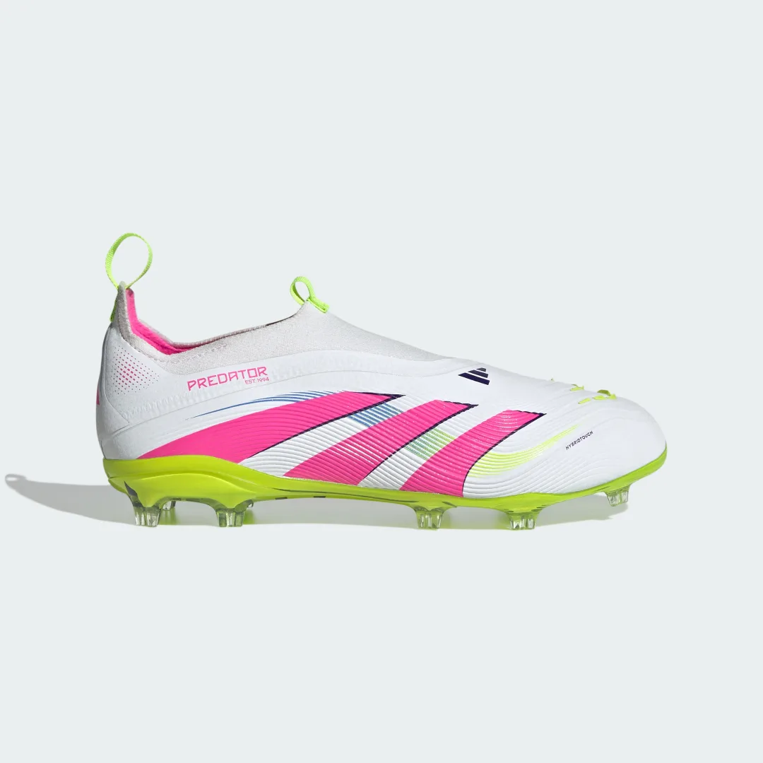 Detalle 2 de Bota de fútbol Predator Elite Laceless para césped natural seco (Adolescentes) – Adidas