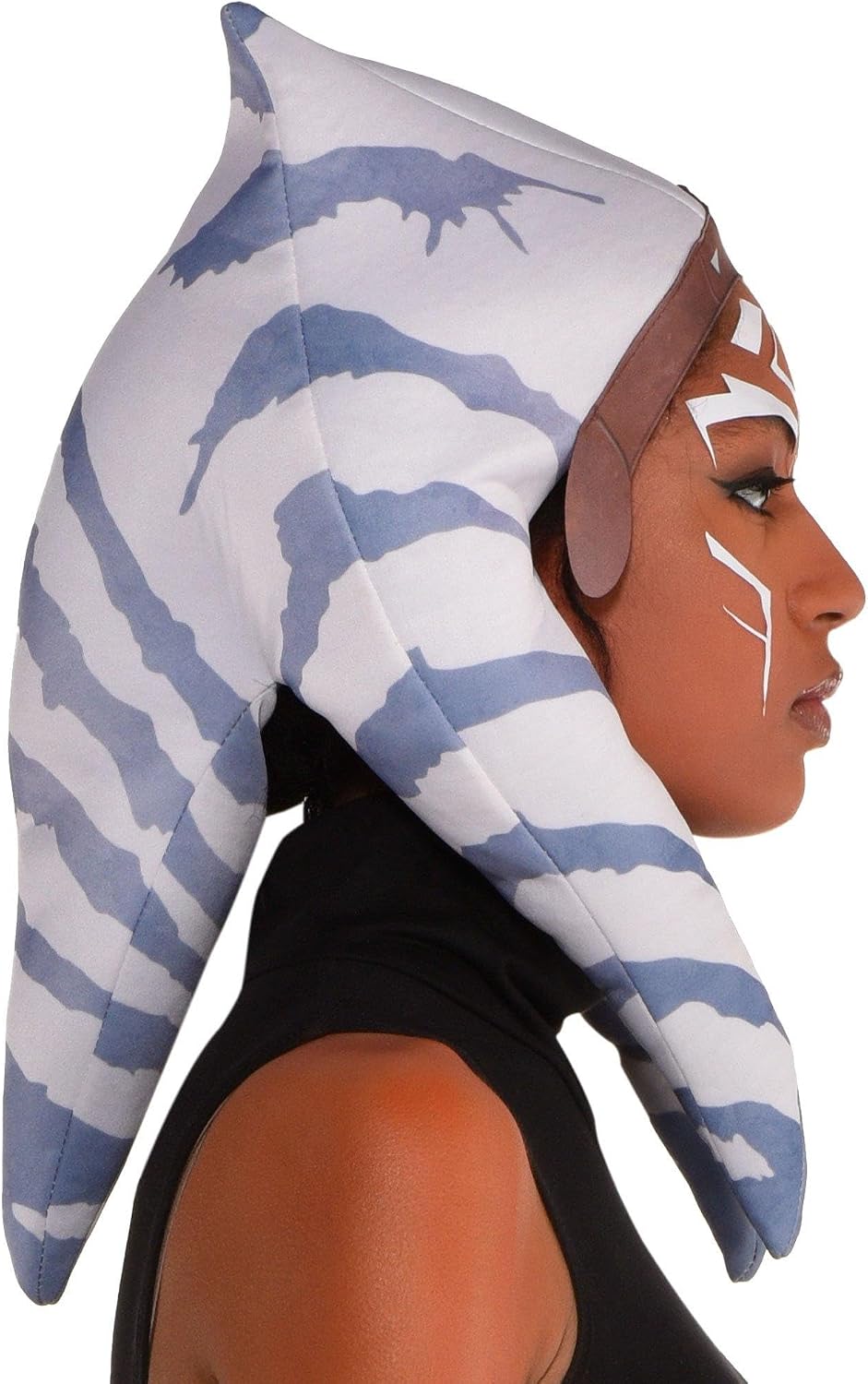 Detalle 2 de Amscan Ahsoka ハロウィン用コスチュームアクセサリー ヘッドピース・アームスリーブセット