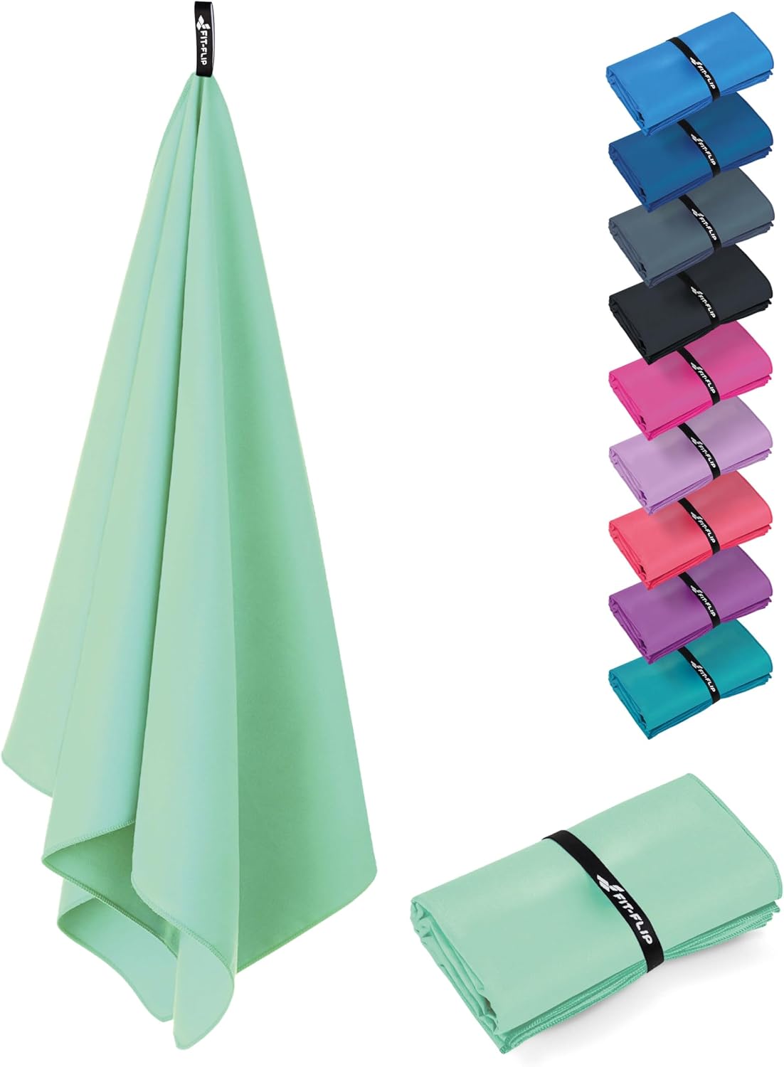 Detalle de Fit-Flip Swimming towel quick-dry microfibre towel 🏖