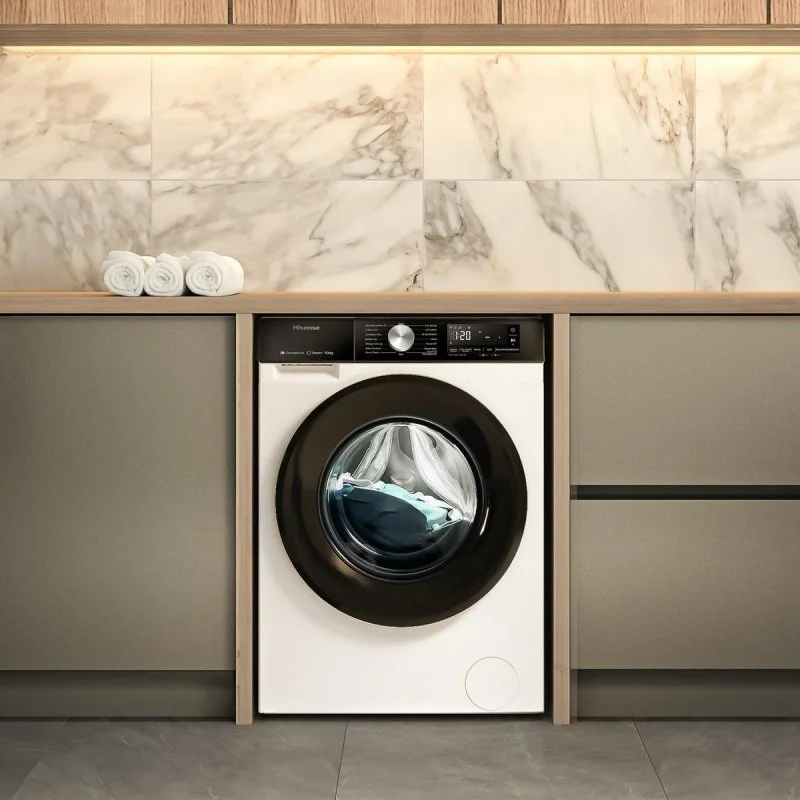 Detalle de Hisense WD3S9043BW3 Lavasecadora 9 kg 🔄