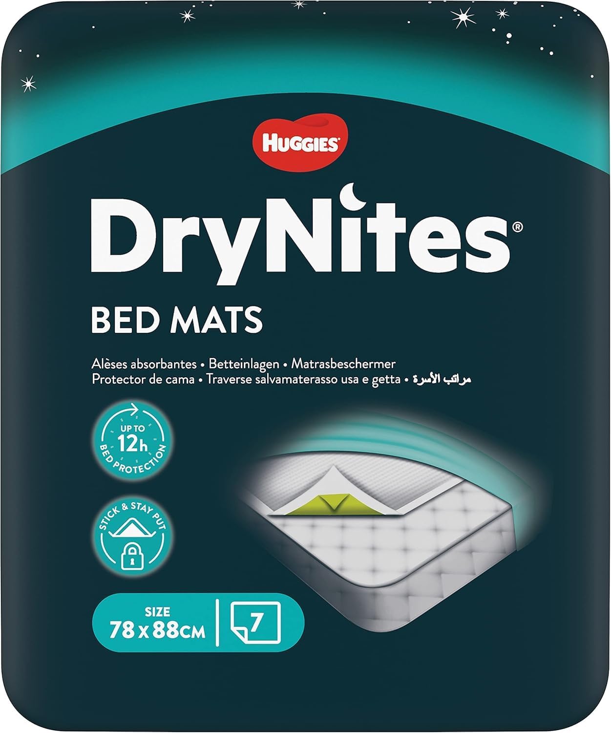 Thumbnail 1 de DryNites Traversine Letto Assorbenti di Huggies: protezione letto monouso per bambini, 28 pezzi