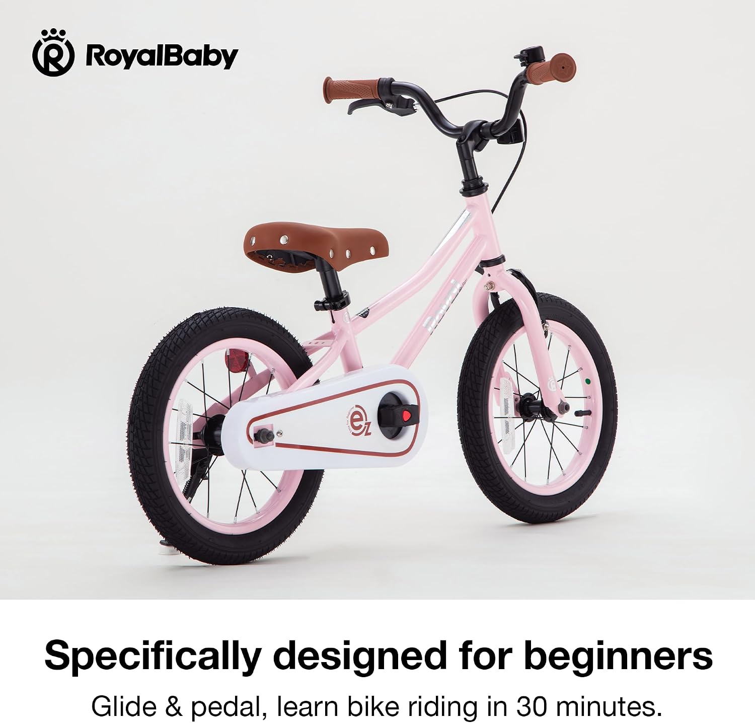 Detalle de RoyalBaby Kids Bike Terra EZ Balance to Pedal Convertible (14/16/18 Inch) for Ages 3–9