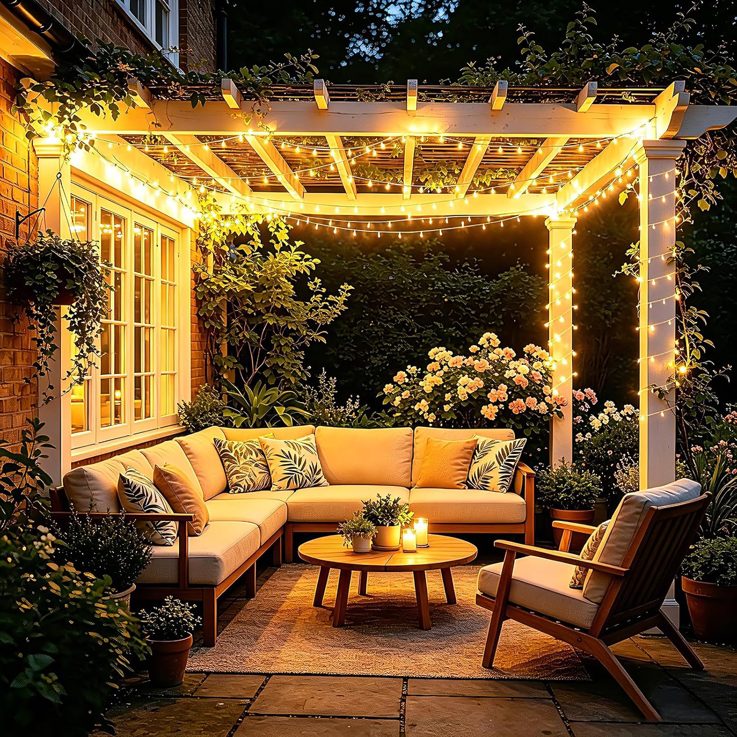 Thumbnail 4 de 120M 1000 LED Fairy Lights Outdoor