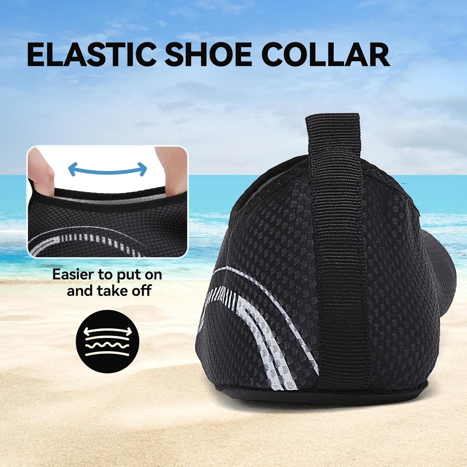 Thumbnail 4 de Water Shoes Beach Shoes aqua socks for swim