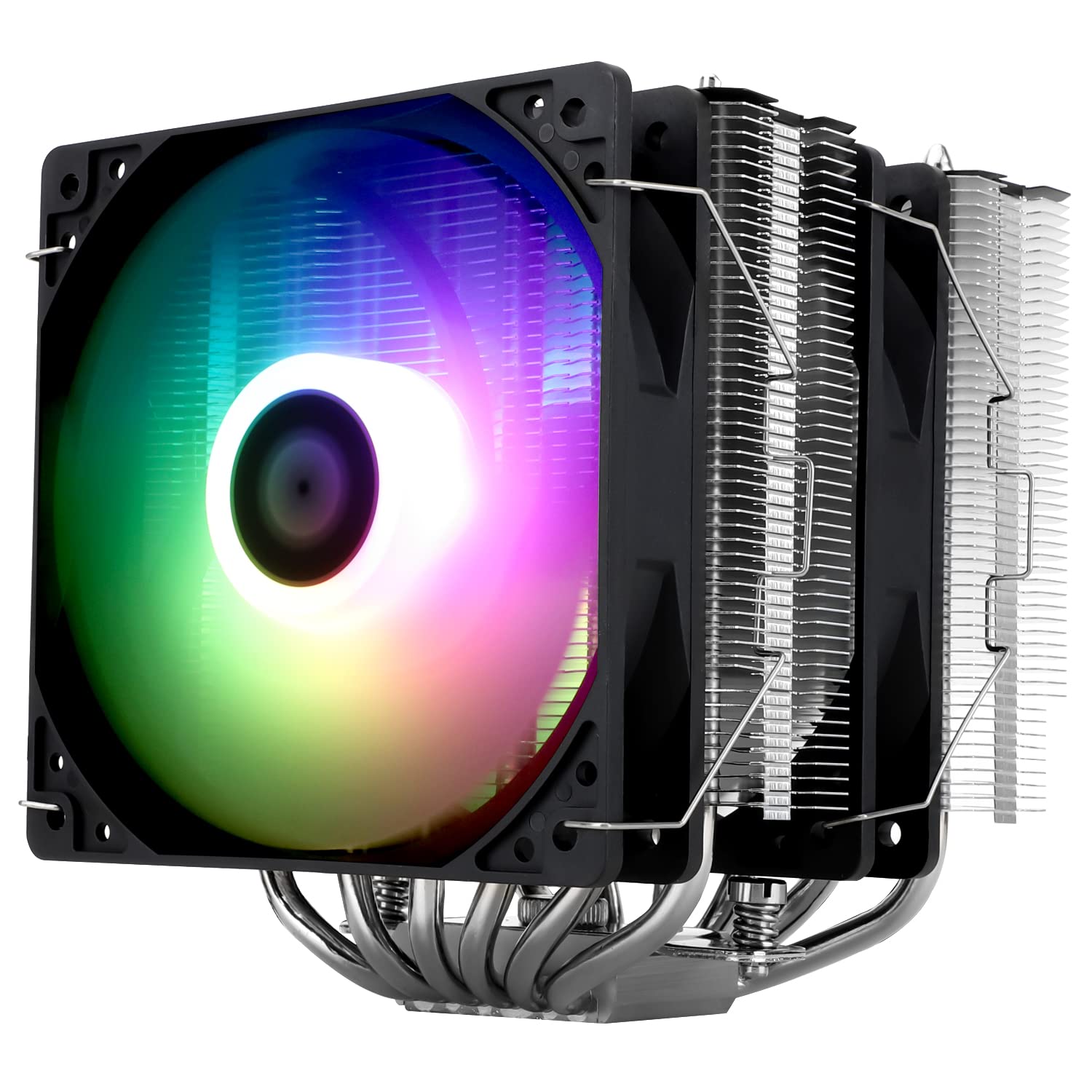Detalle 2 de Thermalright Peerless Assassin 120 SE ARGB CPU-Luftkühler (Dual 120-mm PWM, 6 Heatpipes) für AM4/AM5 & Intel