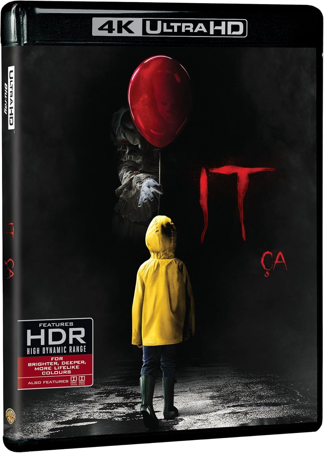 Detalle 2 de It (Bilingual) 4K Ultra HD and Blu-ray Horror Film, 2-Disc Set