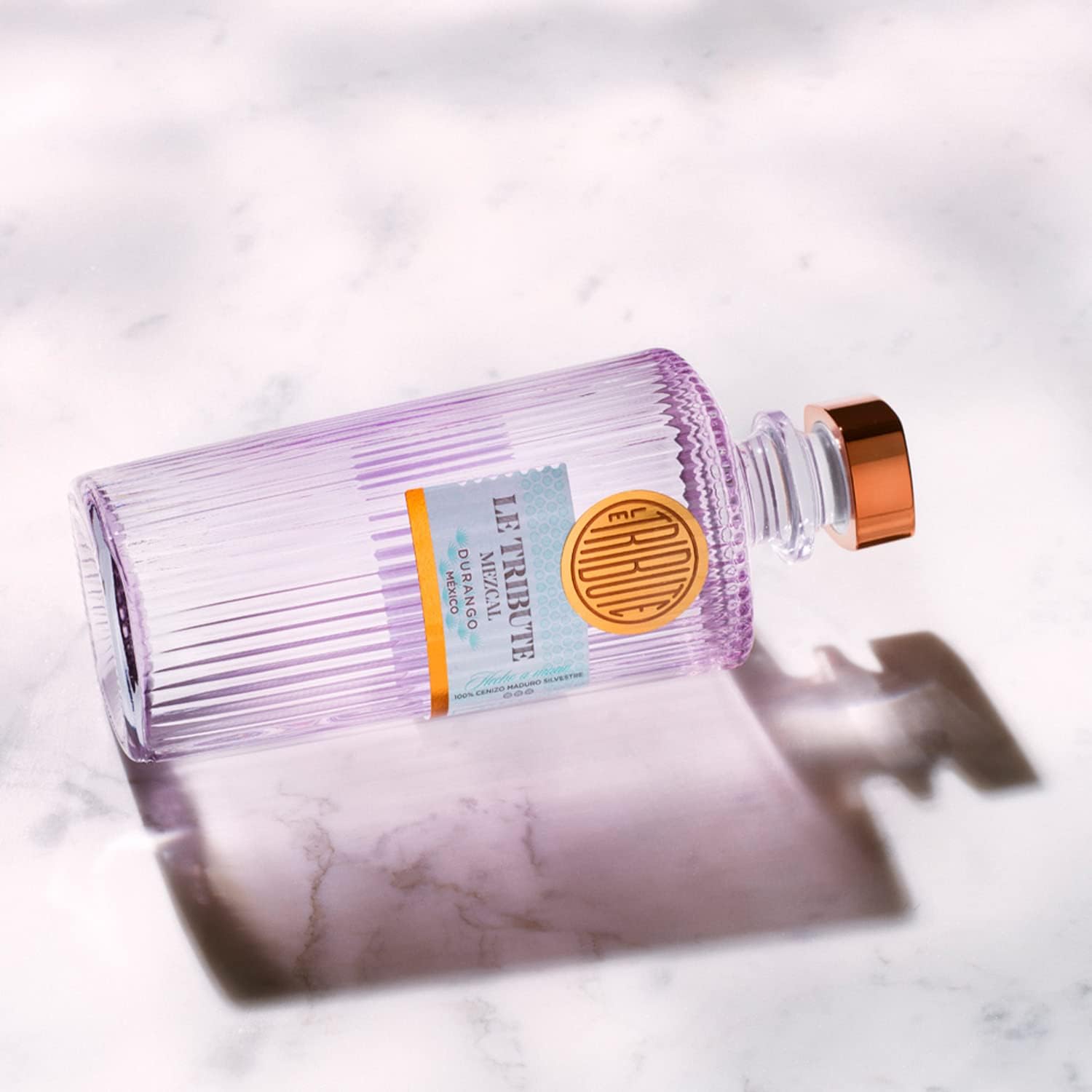 Detalle de FRESH LE TRIBUTE MEZCAL – 700 ml, rauchig-süßer Geschmack aus Cenizo Silvestre Agave