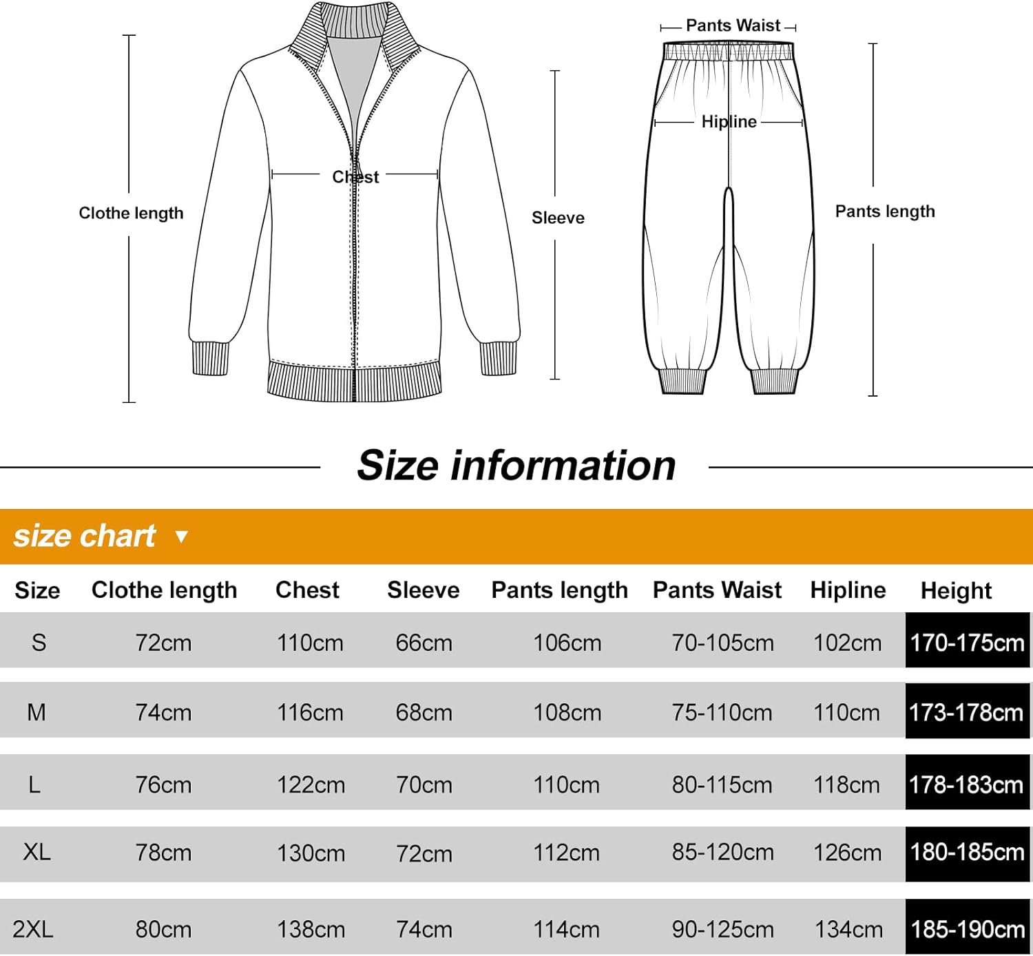 Thumbnail 4 de YADODO Costume années 80/90 chándal : veste + pantalon avec accessoires disco rétro