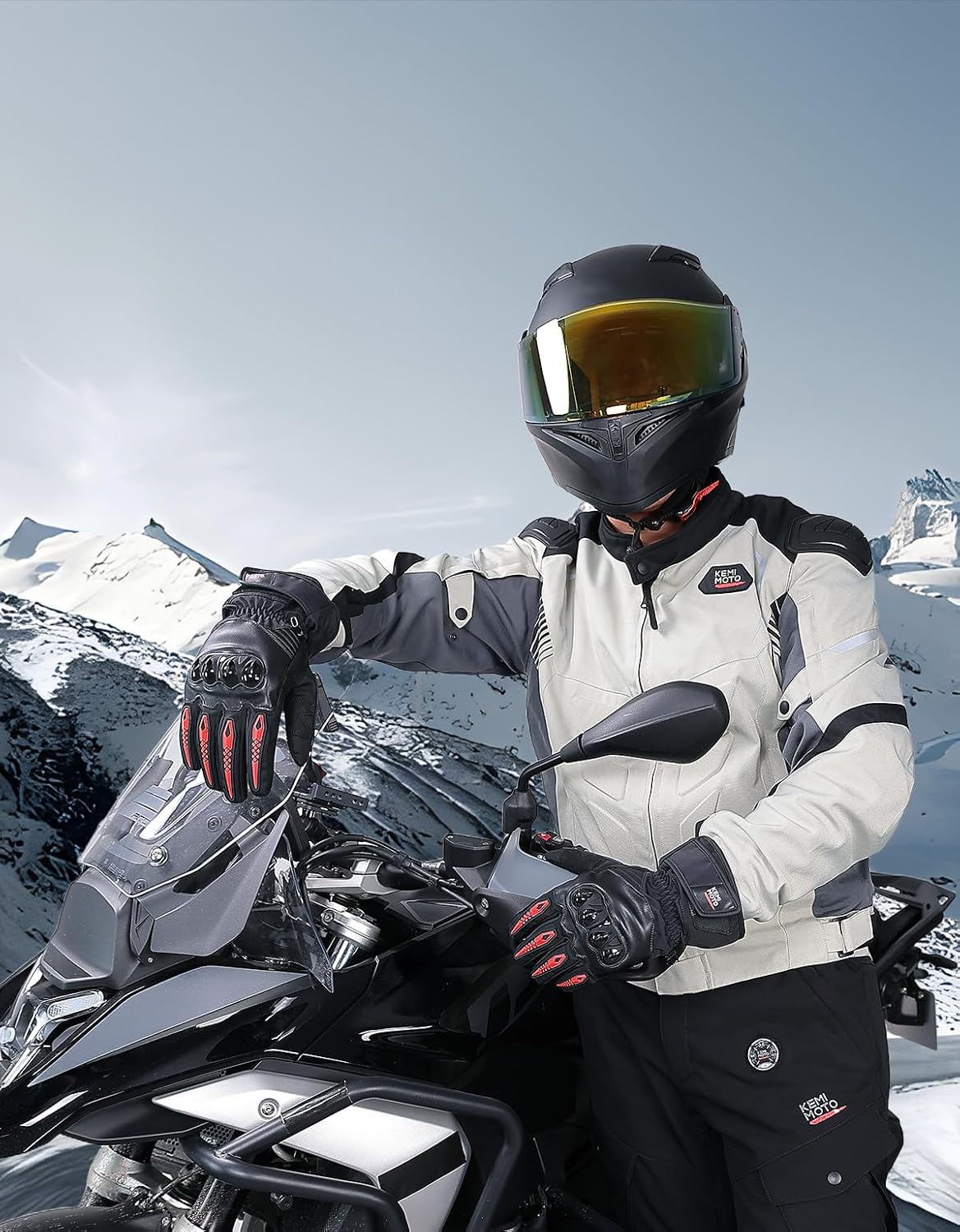 Thumbnail 6 de KEMIMOTO Guanti Moto Invernali touchscreen