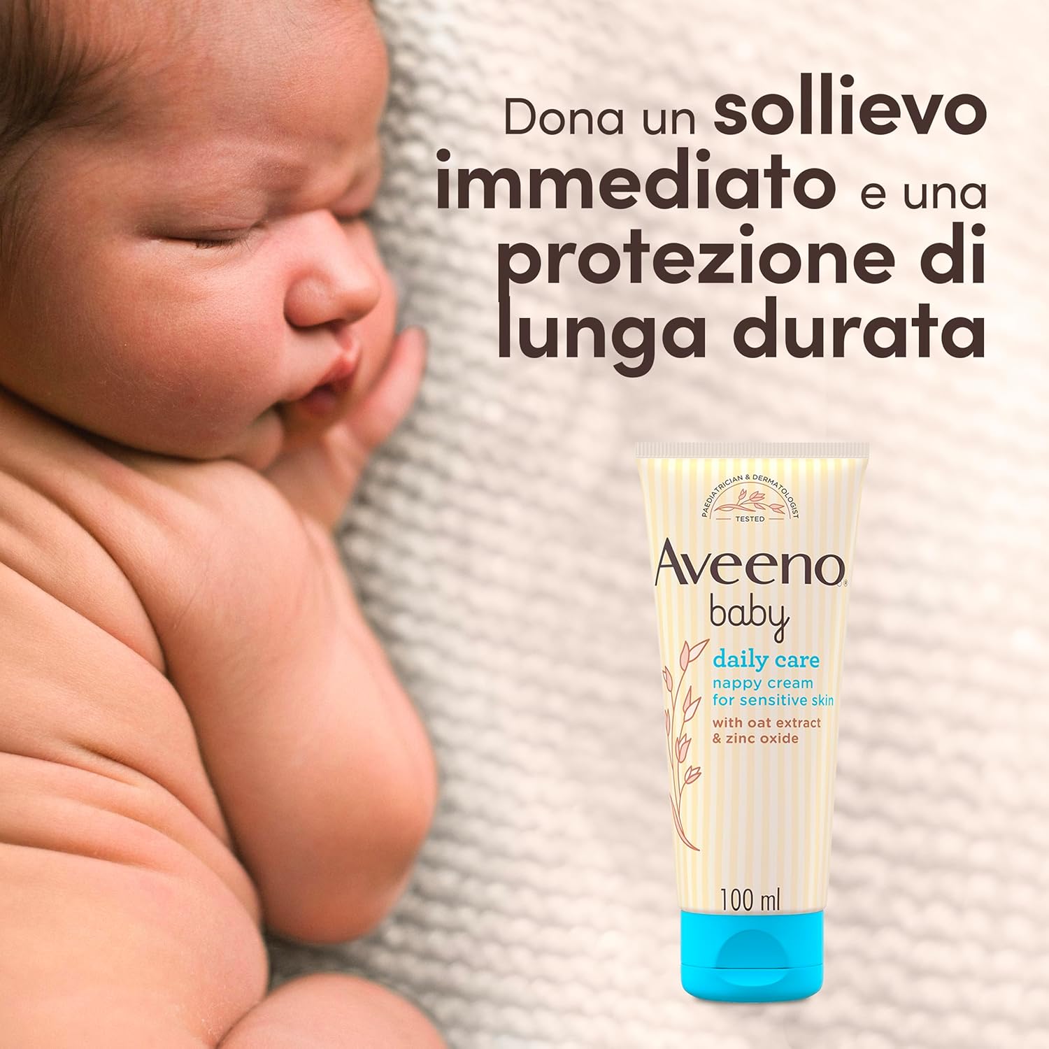 Thumbnail 3 de Aveeno Baby Daily Care Set Neonato: pasta cambio pannolino all’ossido di zinco e bagnoschiuma delicato con avena (set esclusiva Amazon)