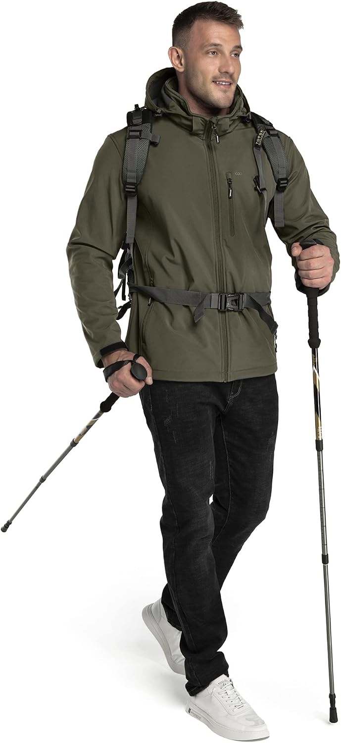 Detalle 2 de Softshelljacke Herren wasserdicht 33,000ft