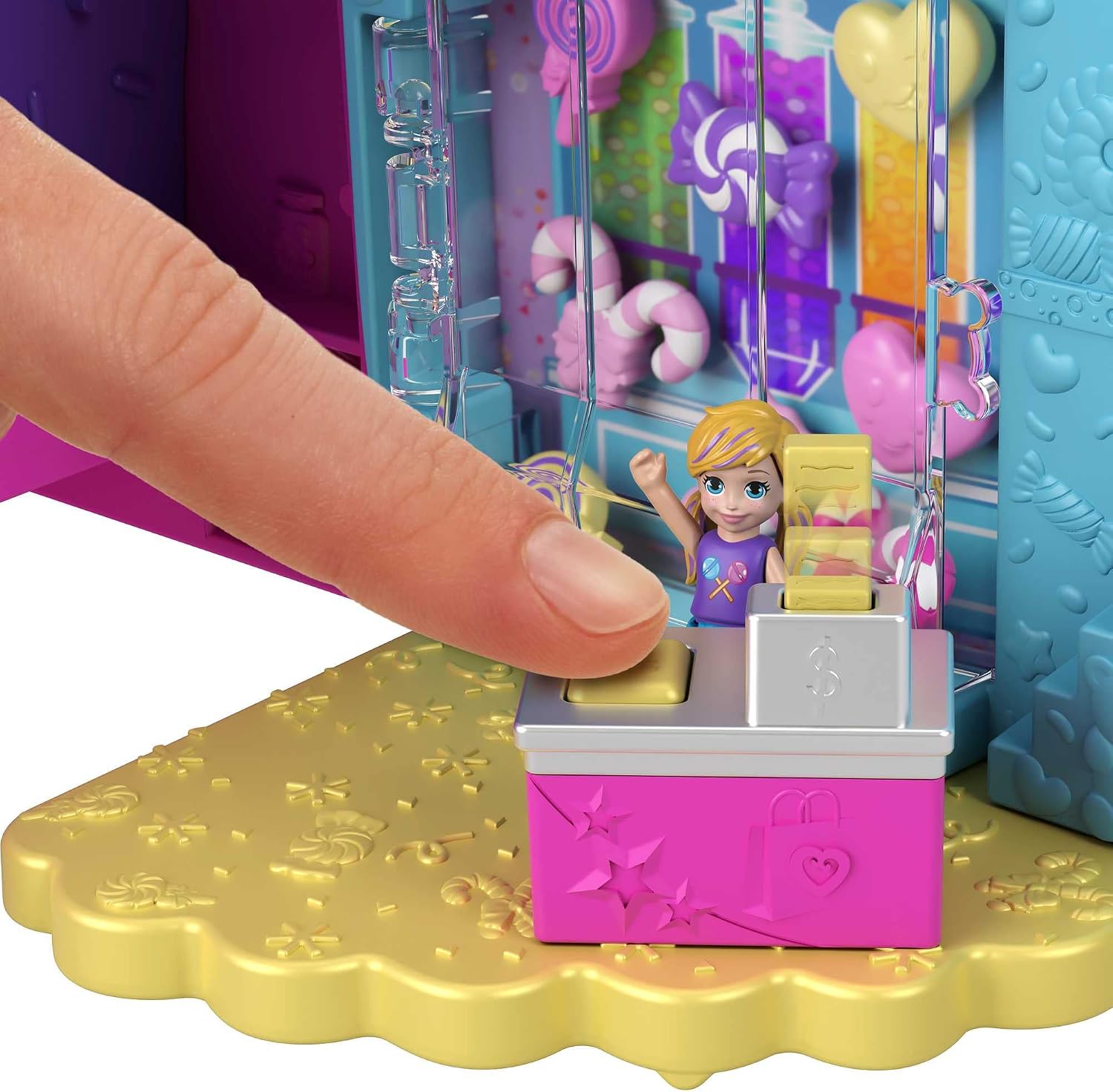 Thumbnail 4 de Polly Pocket HJN90 Bärchen Kaugummi-Automat Spielset