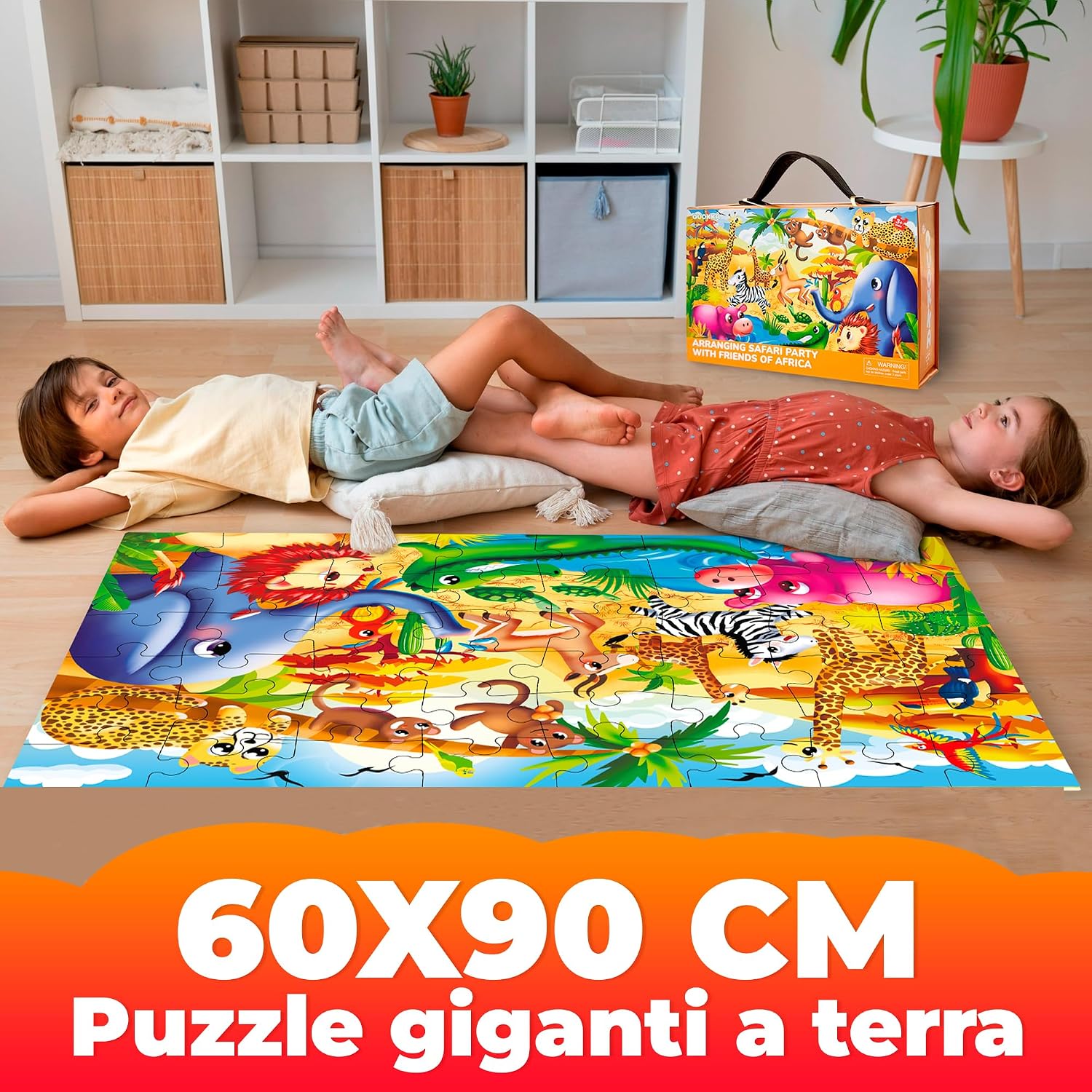 Thumbnail 4 de QUOKKA Puzzle gigante per bambini 48 pezzi 60x90 cm 🧩