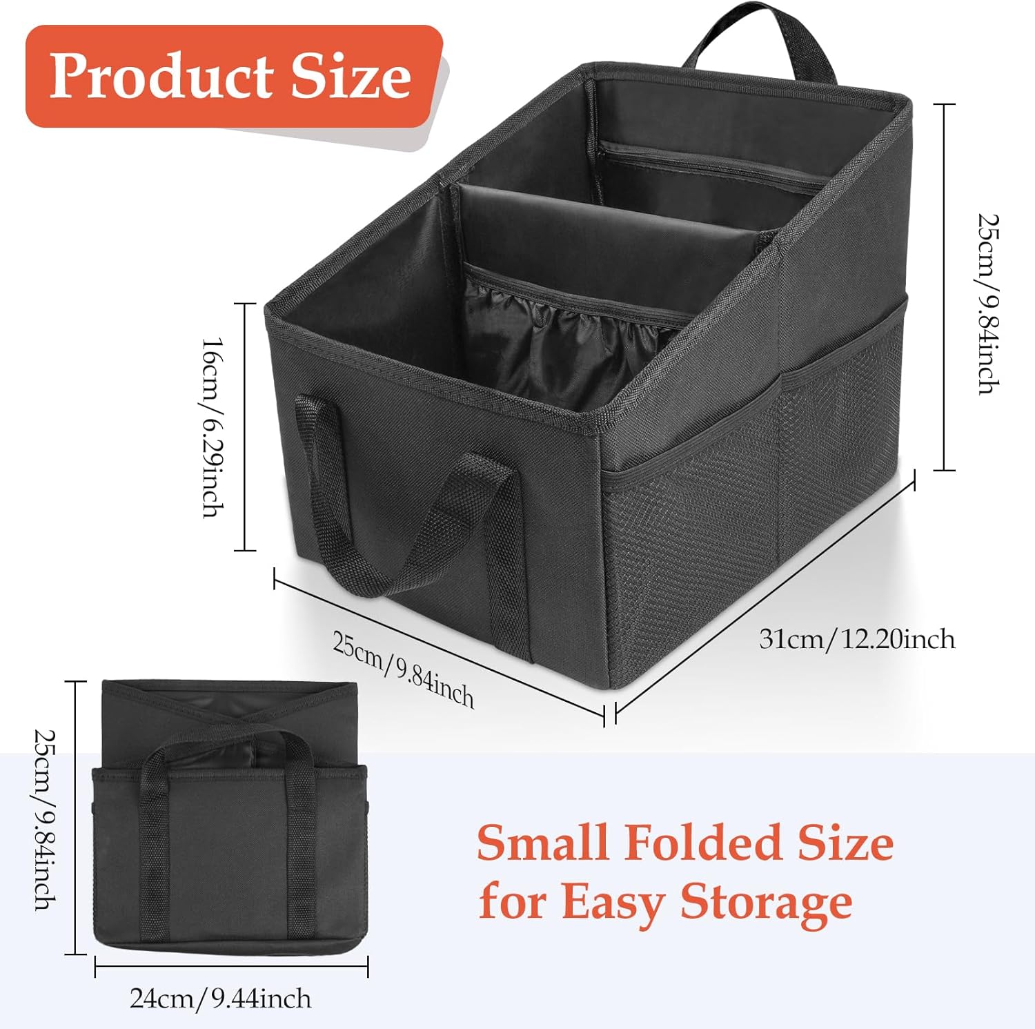 Thumbnail 1 de URAQT Car Organiser 1-piece for Front or Back Seat