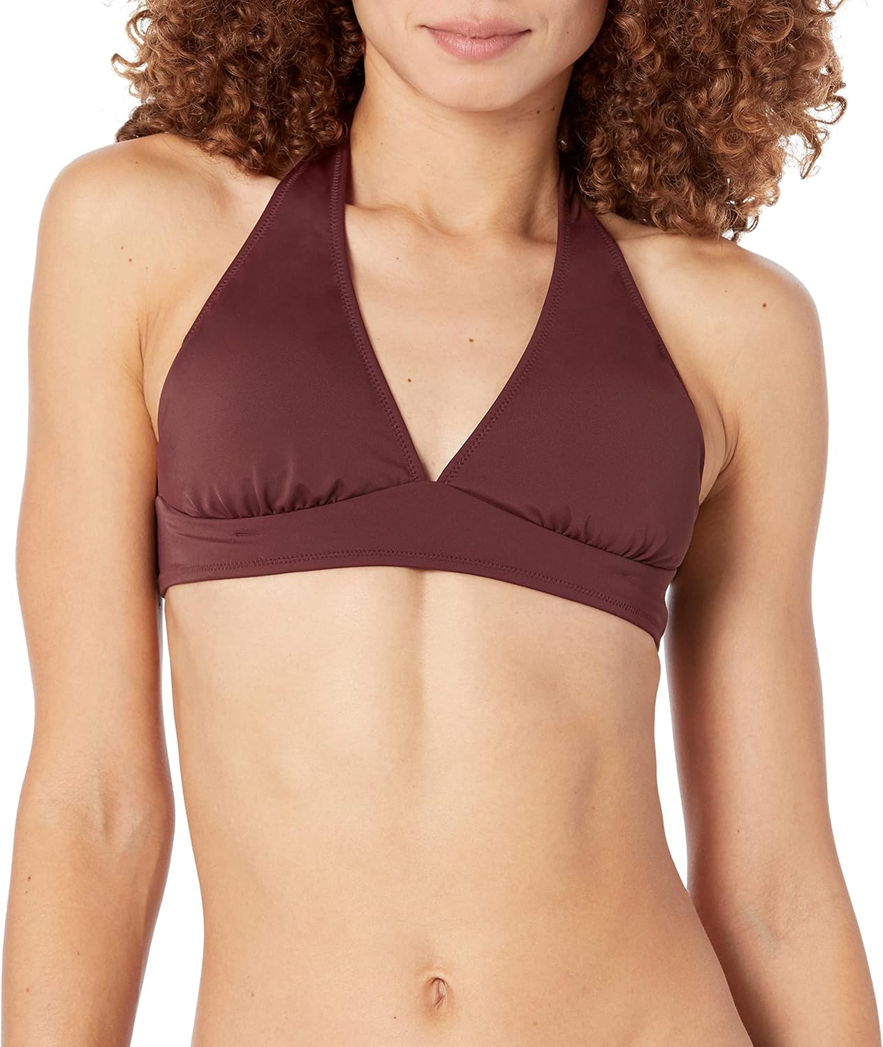 Thumbnail 6 de Amazon Essentials Women's Light-Support Tie Halter Bikini Top (Available in Plus Size)
