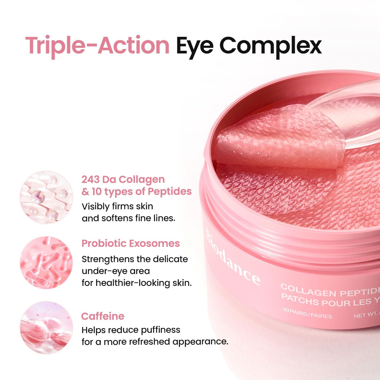 Thumbnail 5 de BIODANCE Collagen Peptide Eye Patches — Anti-Wrinkle and Puffiness Treatment (60 Count)