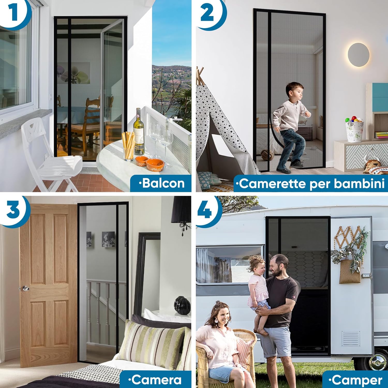 Thumbnail 8 de Sekey Mosquitera de Fibra de Vidrio con Cierre Magnético 🦟