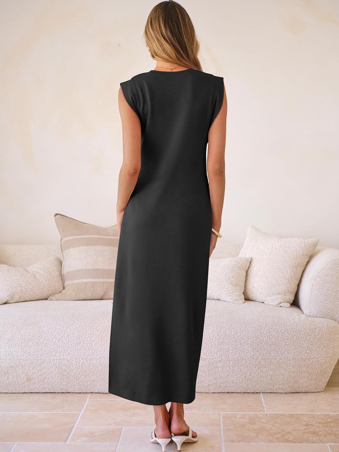 Thumbnail 5 de ANRABESS Women Summer Sleeveless Maxi Dress