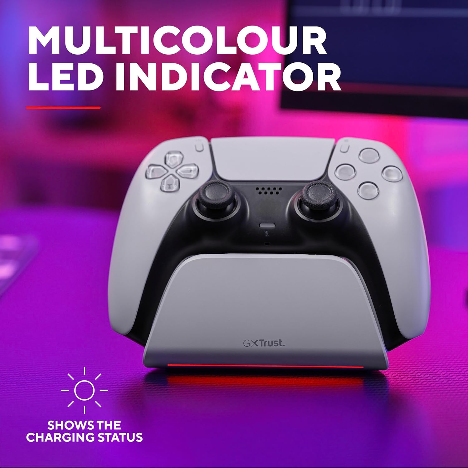 Thumbnail 4 de Trust GXT 255W Chargeur manette PS5