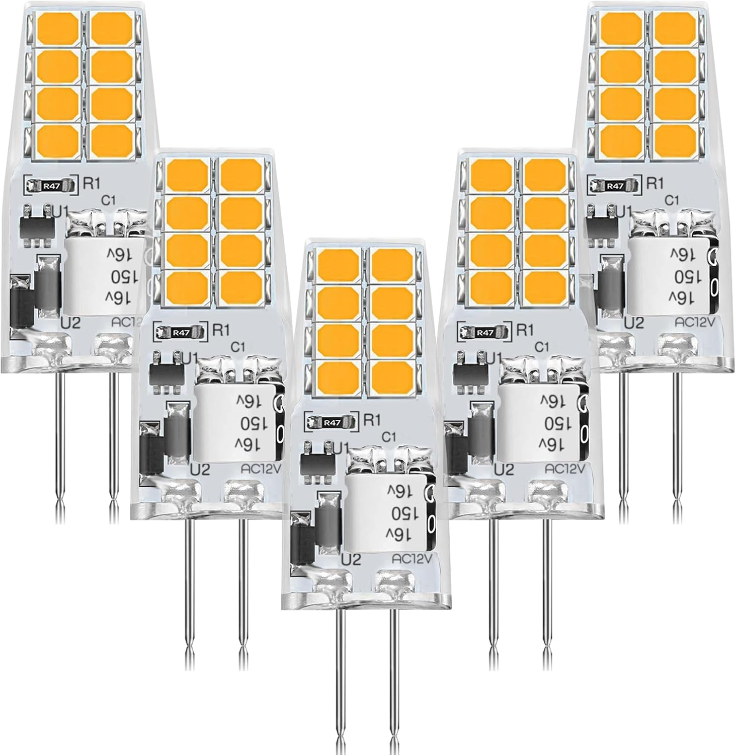 Detalle de AGOTD G4 LED 3W 3000K 210lm G4 Birne