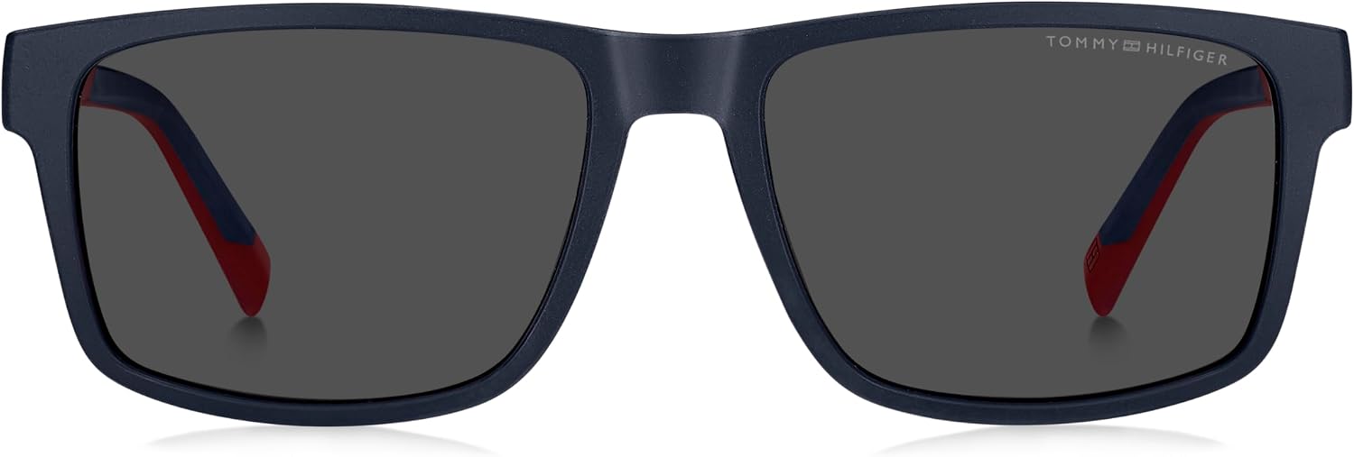 Detalle de Tommy Hilfiger Sunglasses Mixte – Lunettes de Soleil Rectangulaires