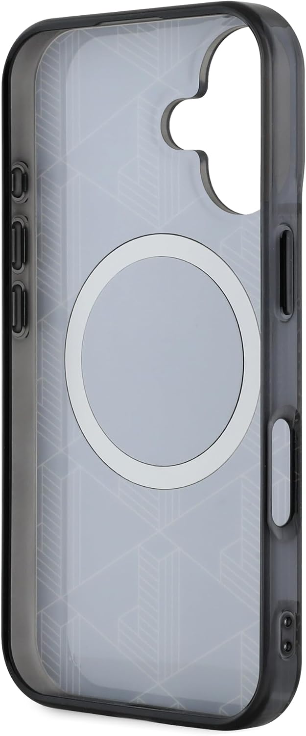 Detalle de CG Mobile LCHMP16SUBSK LACOSTE iPhone 16用ケース IML・MagSafe対応 ブラック