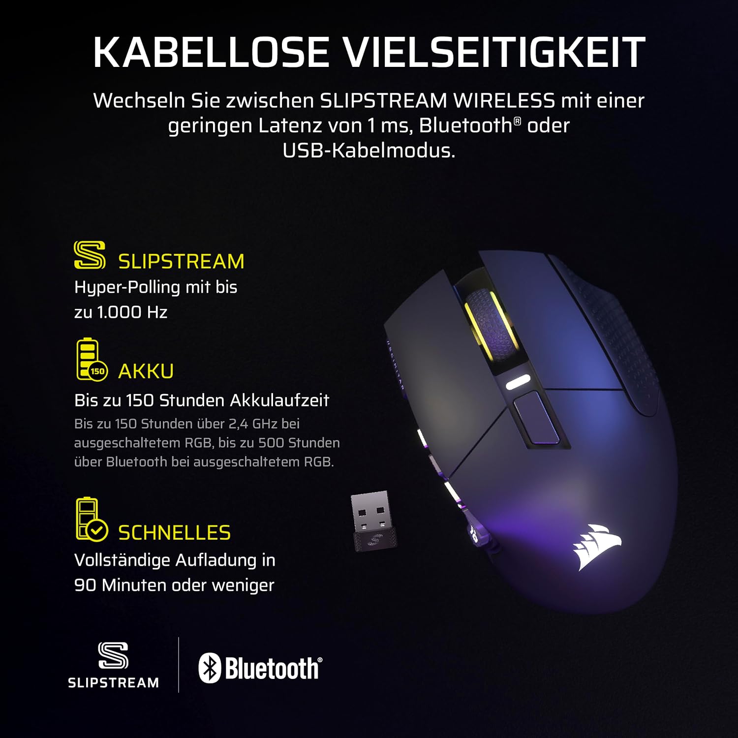 Thumbnail 6 de Corsair Scimitar Elite Wireless SE 33.000 DPI