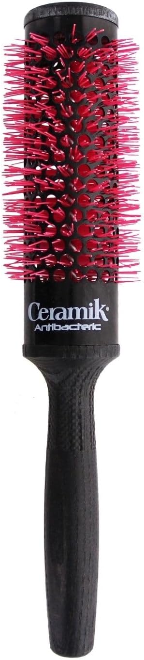 Detalle de TEK Linea Professionale Spazzola Termica con Rullo in Ceramica e Setole Antibatteriche – Diametro 36 mm