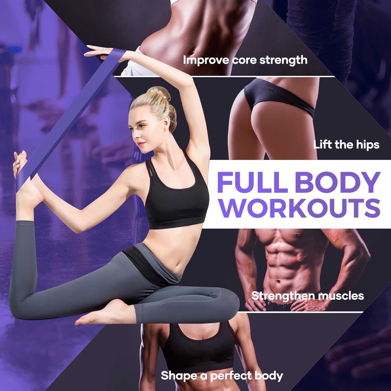 Thumbnail 3 de Fokky Elastici Fitness Set 5 livelli 30 cm