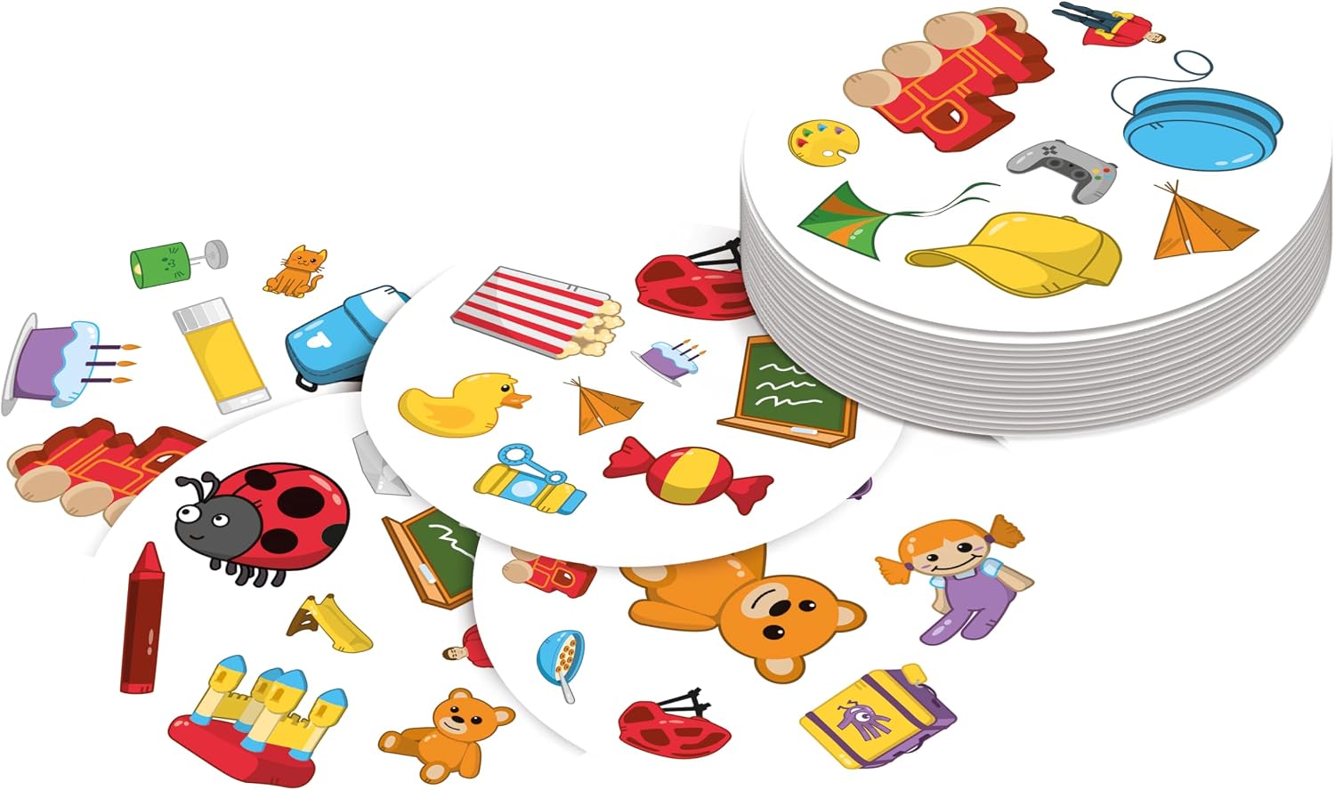 Thumbnail 4 de Dobble Kids card game 15 minutes