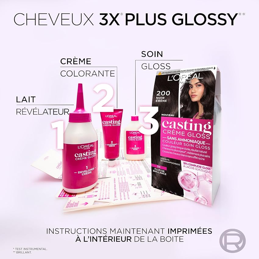 Detalle 2 de L’ORÉAL PARIS Coloration Cheveux Ton sur Ton Gloss Blond Foncé Noisette 🎨