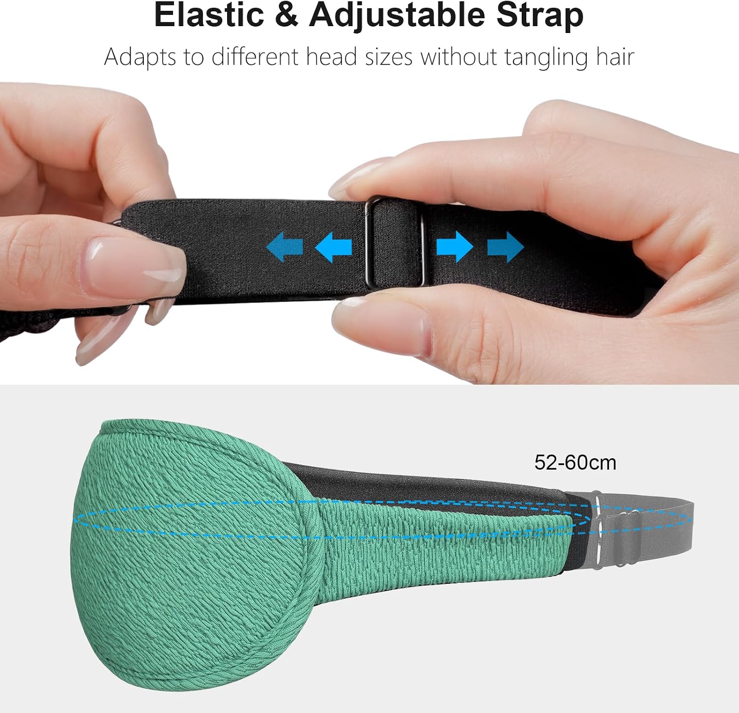 Thumbnail 6 de Gritin 100% Blackout Sleep Mask Cyan