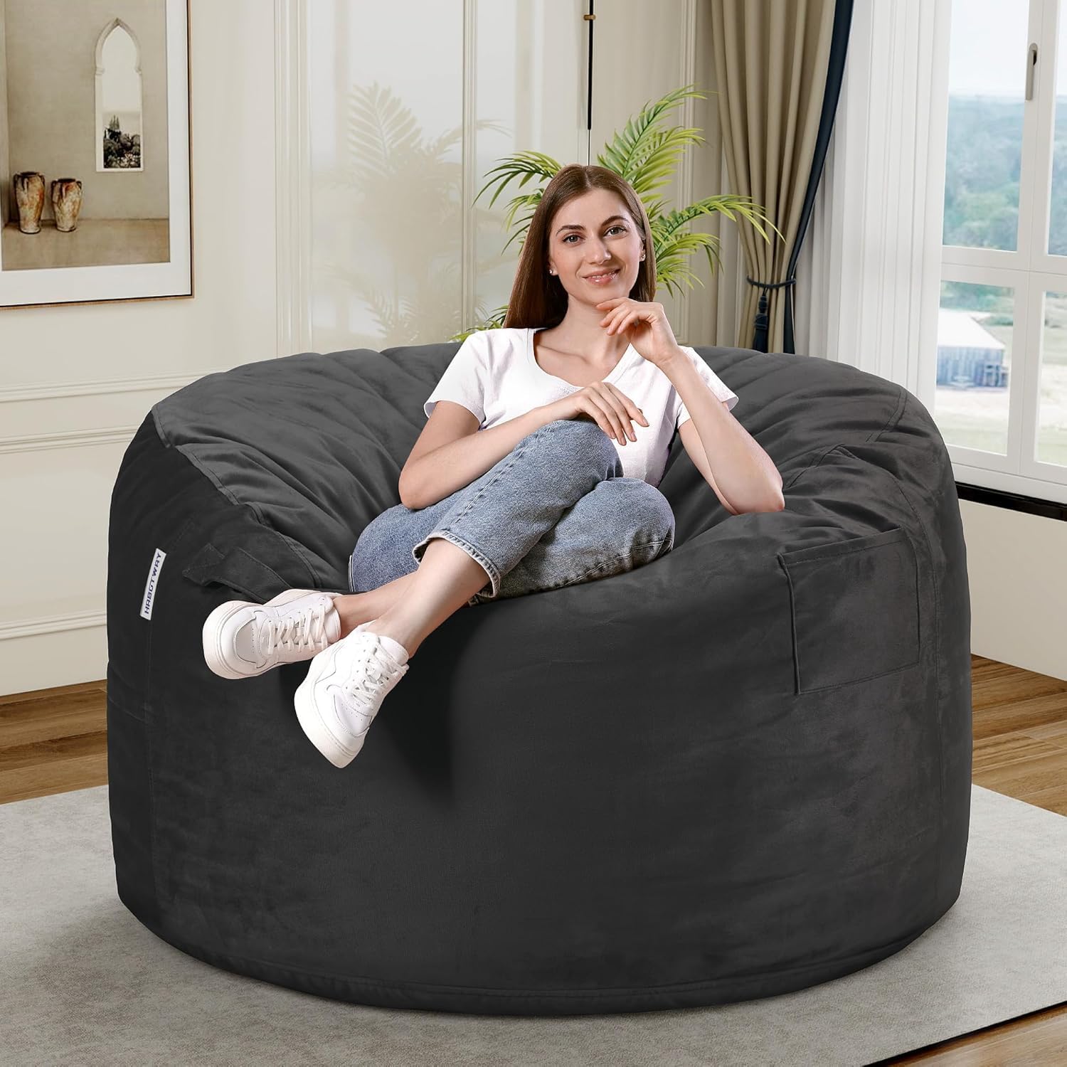 Detalle 2 de HABUTWAY Bean Bag Chair 3FT