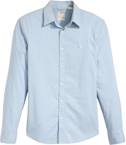 Thumbnail 5 de Levi's Long-Sleeve Battery Housemark Slim Camisa - Soft Chambray Blue (M, Hombre)