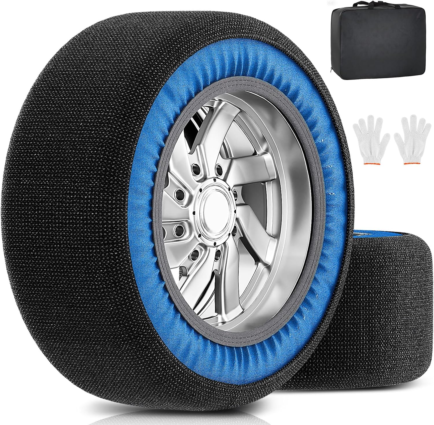 Obqer Schneesocken Auto 2pcs 3 Größen