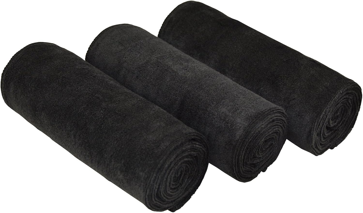 Detalle de MAYOUTH 3-Pack Microfibre Sports Towels (40cm x 80cm) for Gym, Yoga & Camping