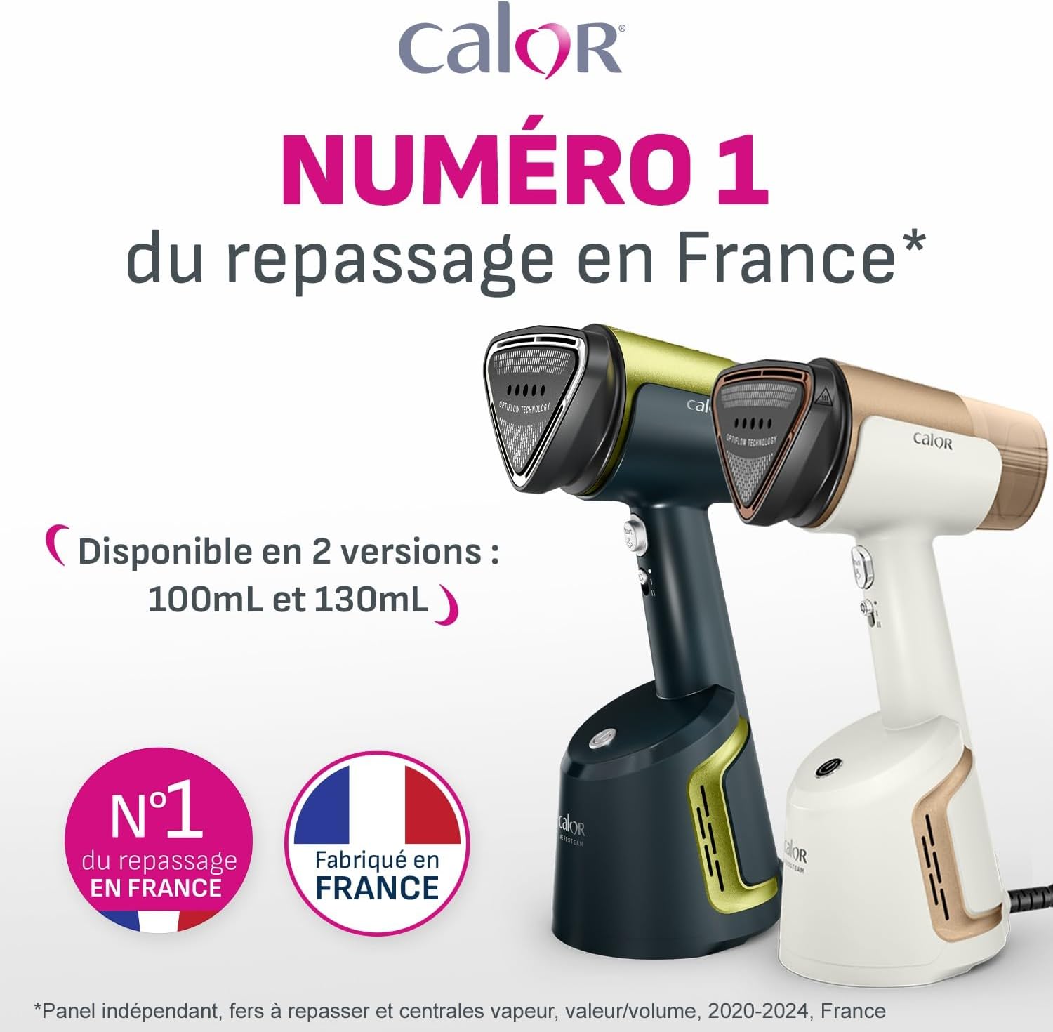 Detalle 2 de Calor AeroSteam défroisseur à main DT9810C0 — Nouvelle technologie OptiFlow et fabrication française