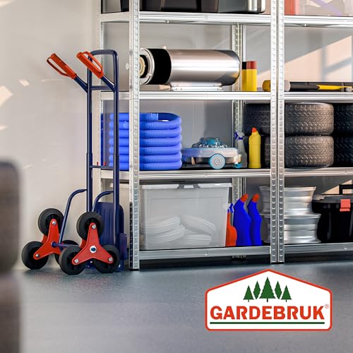 Thumbnail 6 de Gardebruk Deuba Carretilla plegable de mano para escaleras: carga 200 kg y 6 ruedas, altura ajustable