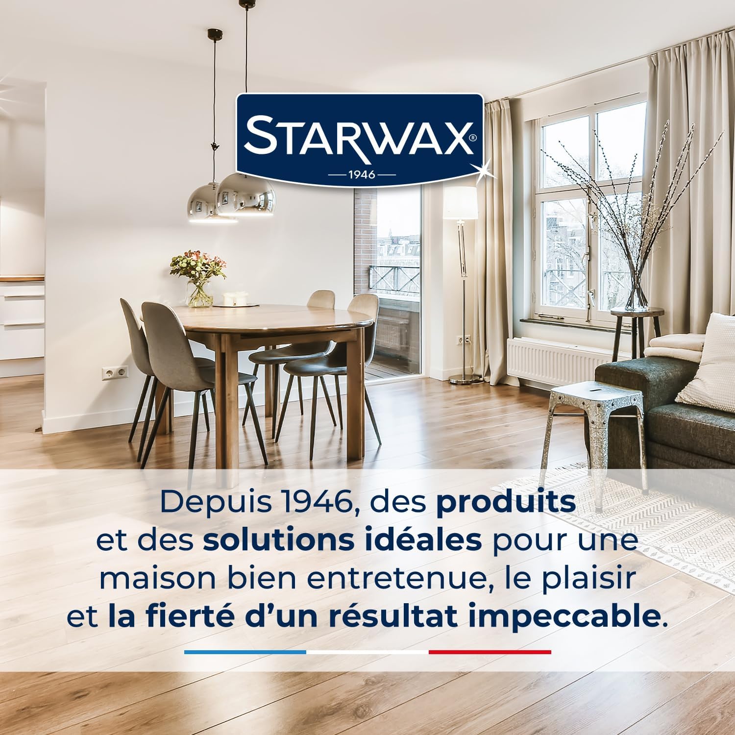 Thumbnail 5 de STARWAX Entretien brillant pour sols PVC – 1 L, 2 en 1, sans rinçage, rendement jusqu'à 750 m²