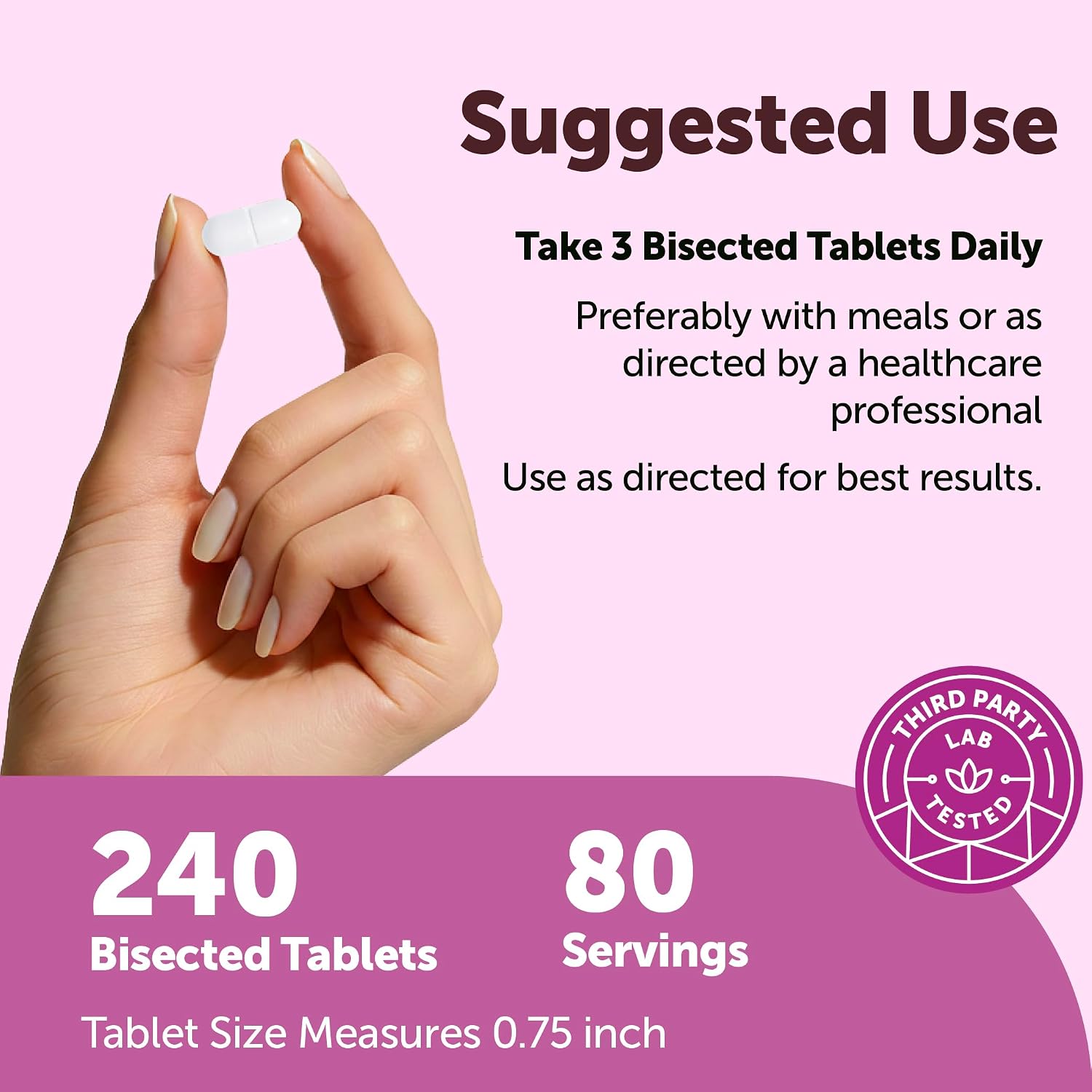 Detalle de Micro Ingredients Calcium Supplement 240 Tablets