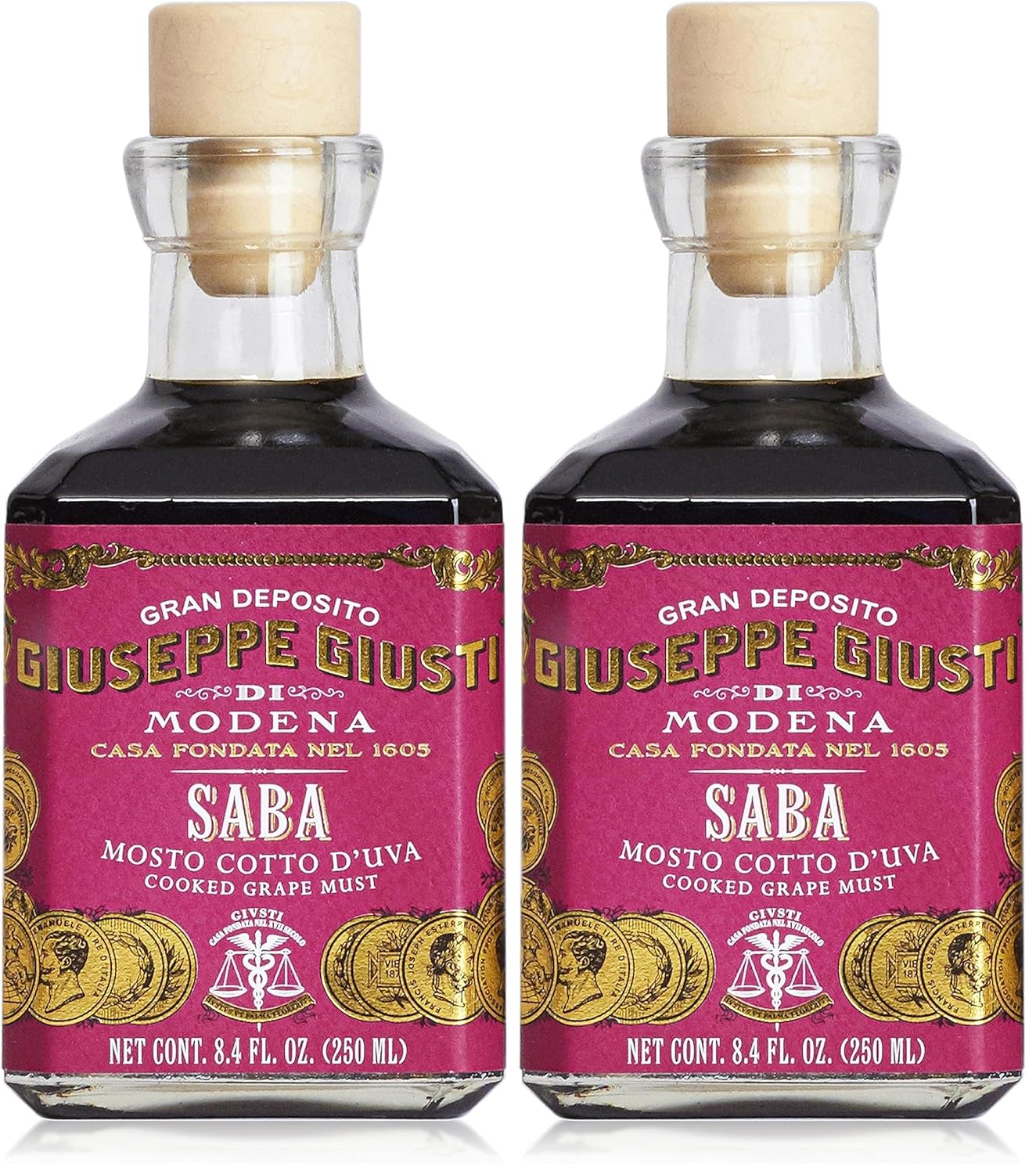 Thumbnail 6 de Giuseppe Giusti Saba Mosto Cotto d'Uva di Modena – Dickflüssiger Traubenmost 0,25 l