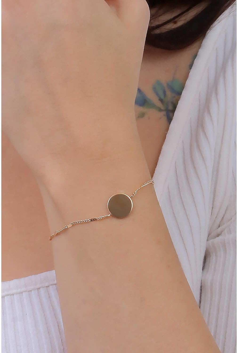 Thumbnail 1 de Fossil Damenarmband aus Edelstahl oder Messing mit Schiebereglerverschluss