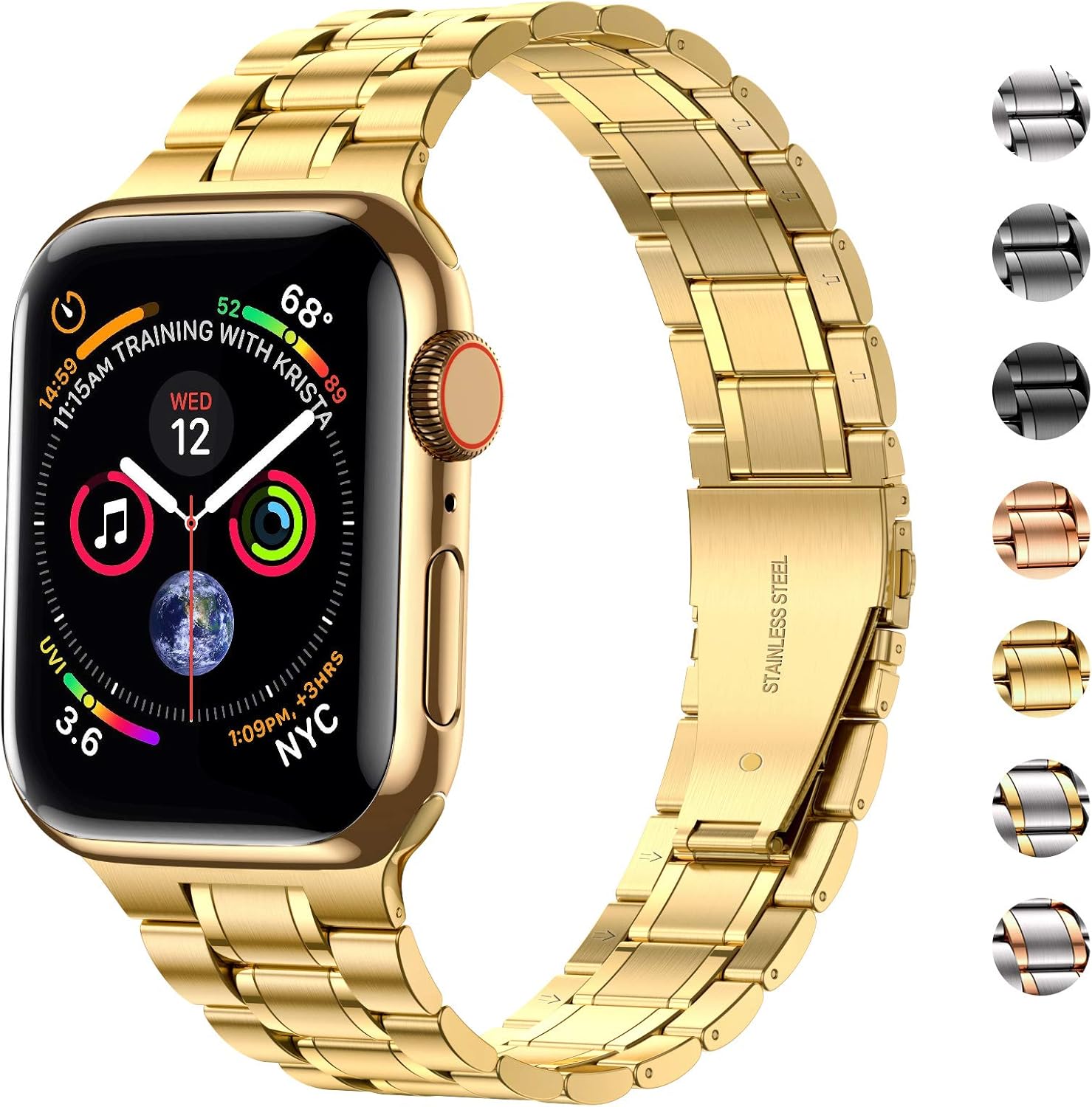 Thumbnail 1 de MioHHR Solid Stainless Steel Band 41mm