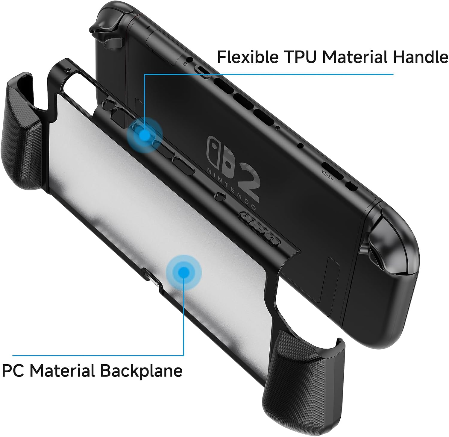 Detalle 1 de PZOZ Grip Case for Nintendo Switch 2