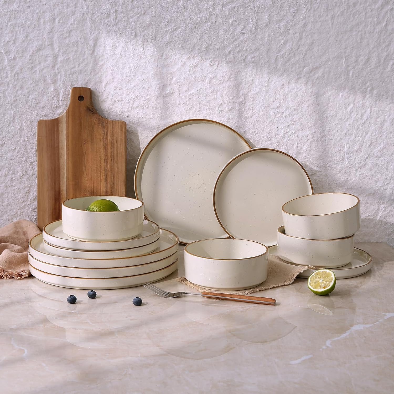 Thumbnail 6 de Famiware Nebula 12-Piece Stoneware Set